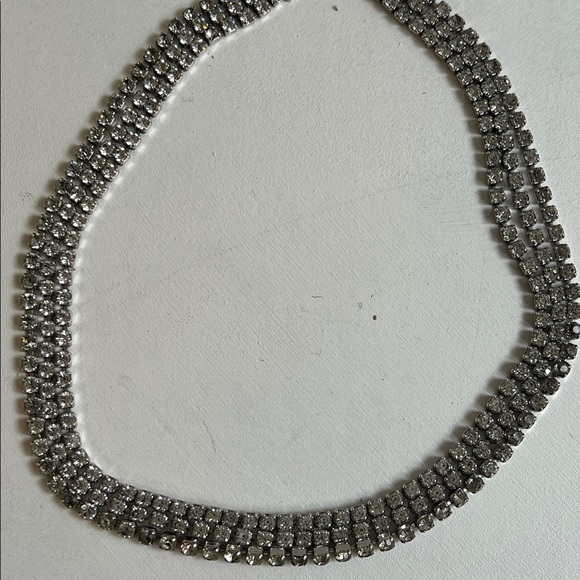 Vintage Rhinestone Necklace - Picture 7 of 8
